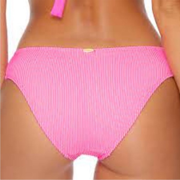 Luli Fama bikini bottom aka Luli Babe in Miami Barbie Pink - Picture 3 of 6